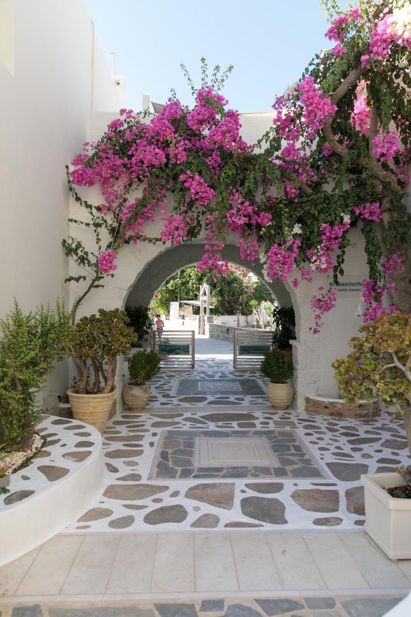 Iria Beach Art Hotel Agia Anna  Exterior foto