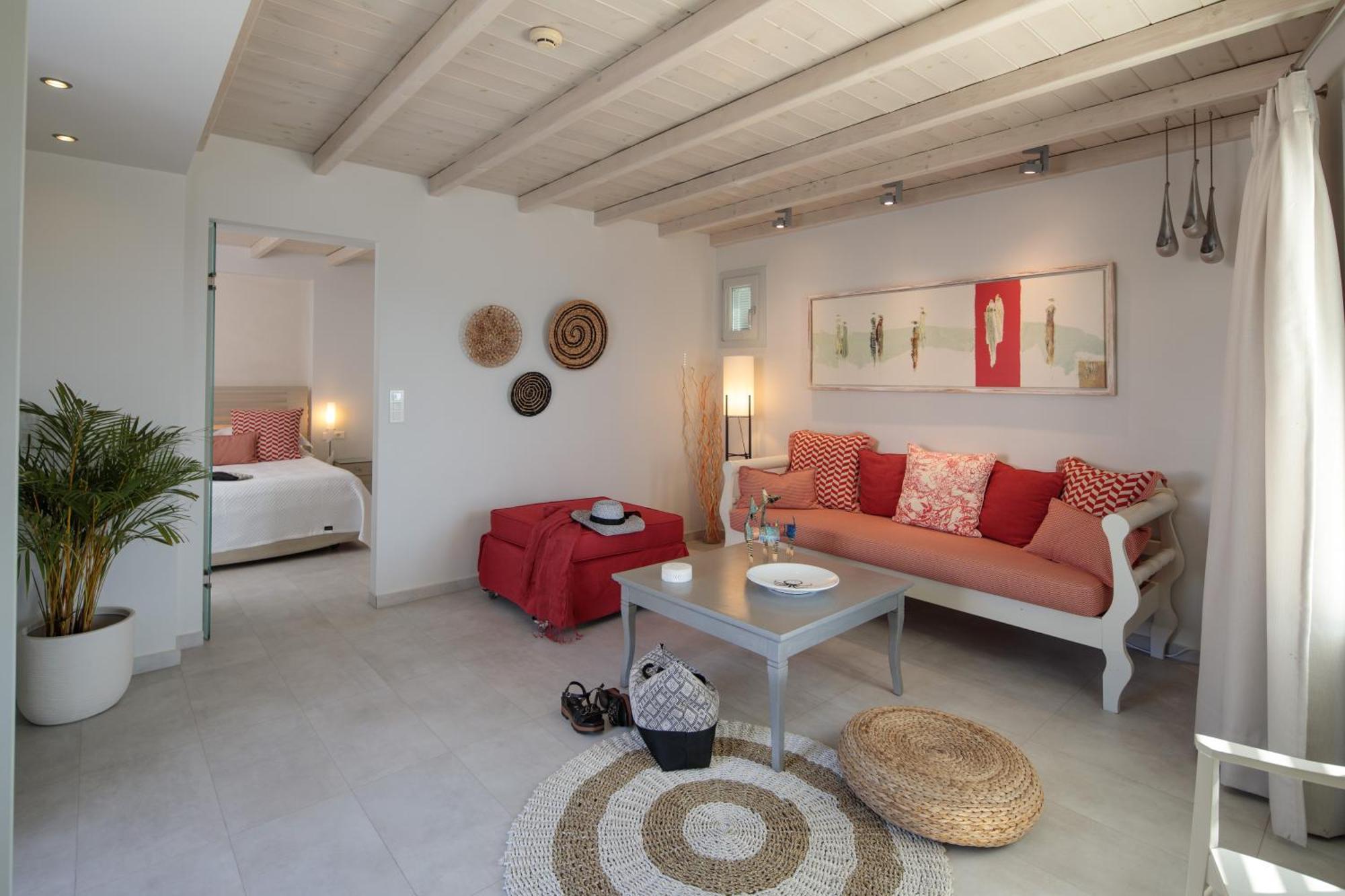 Iria Beach Art Hotel Agia Anna  Cameră foto