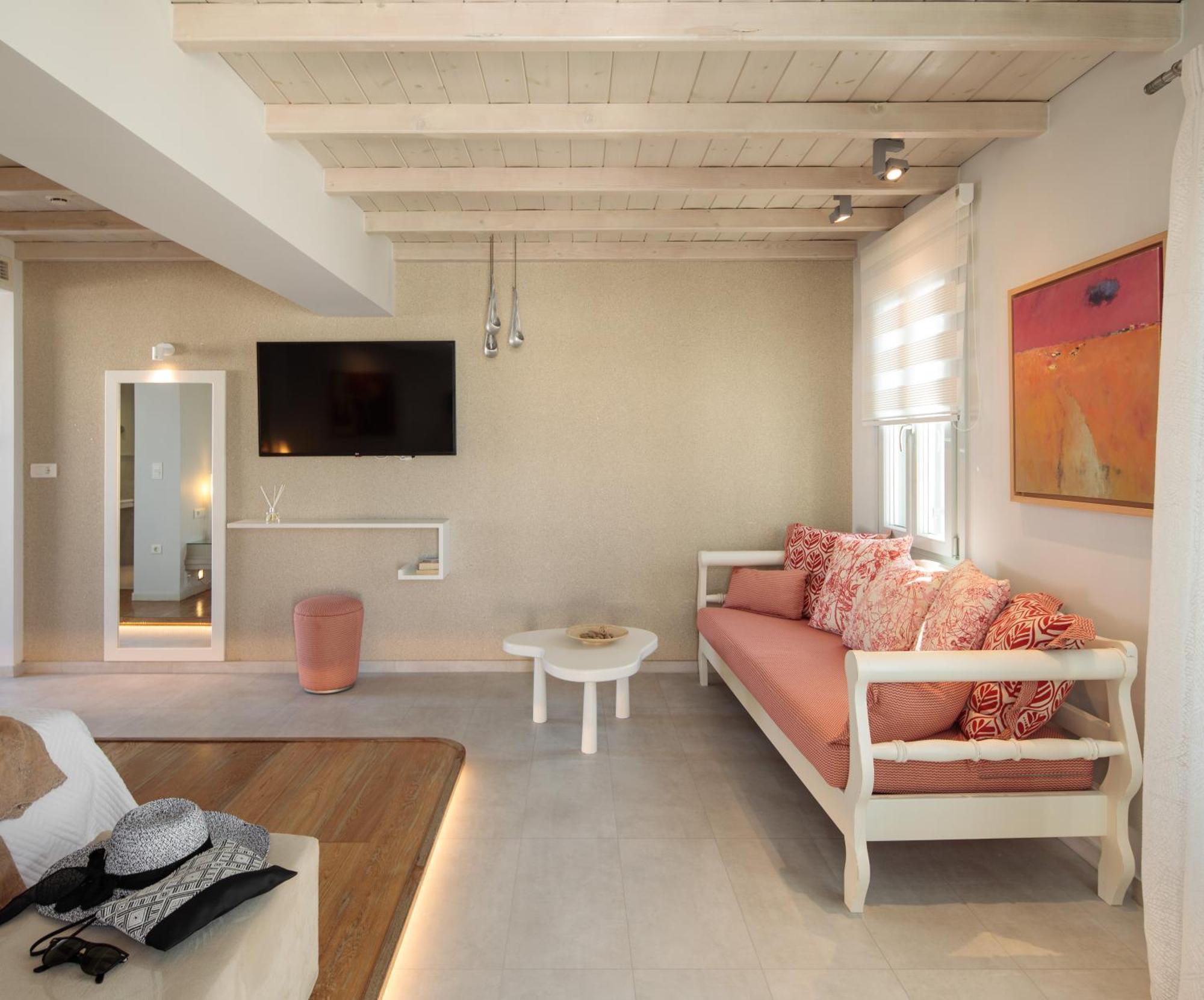 Iria Beach Art Hotel Agia Anna  Cameră foto