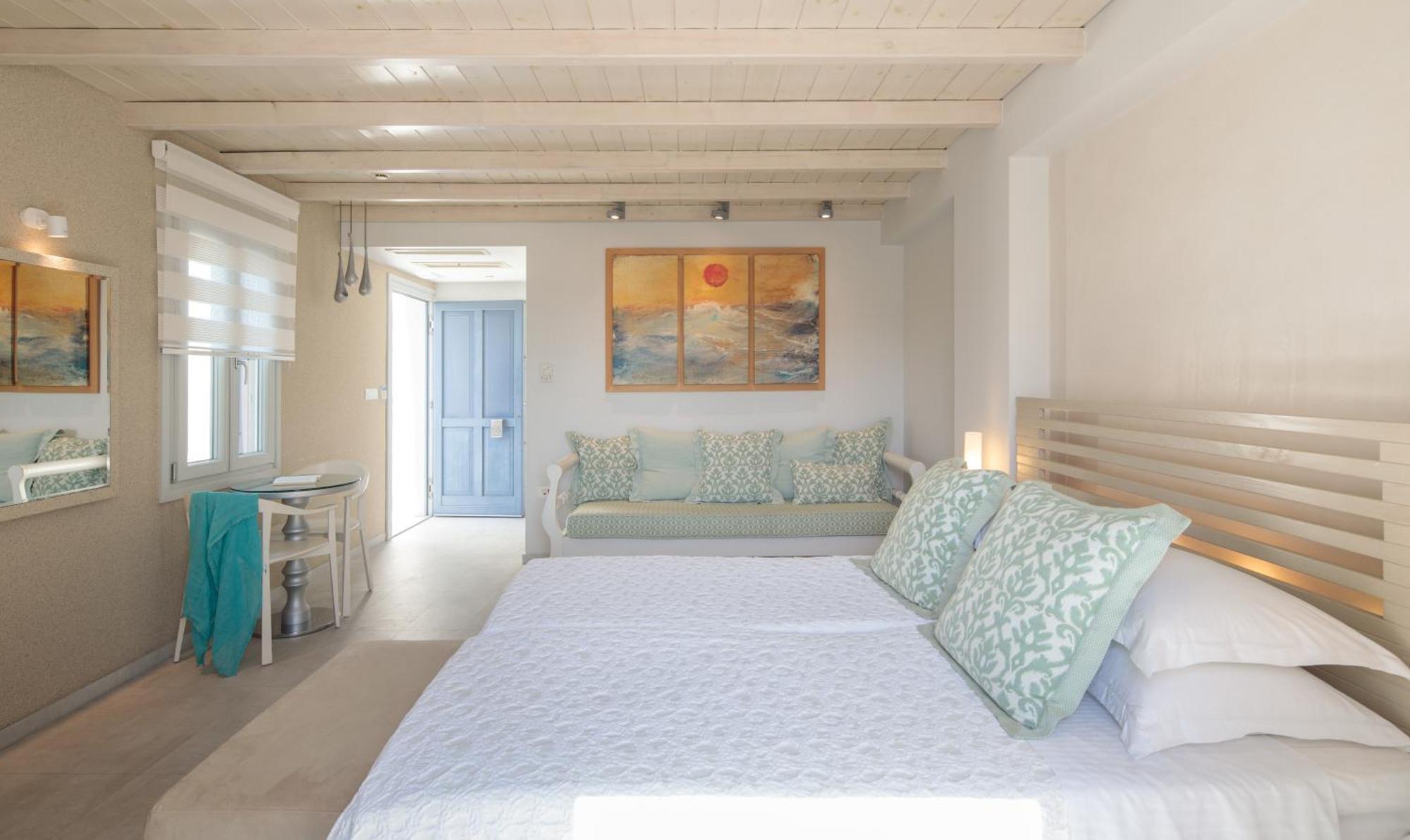 Iria Beach Art Hotel Agia Anna  Cameră foto